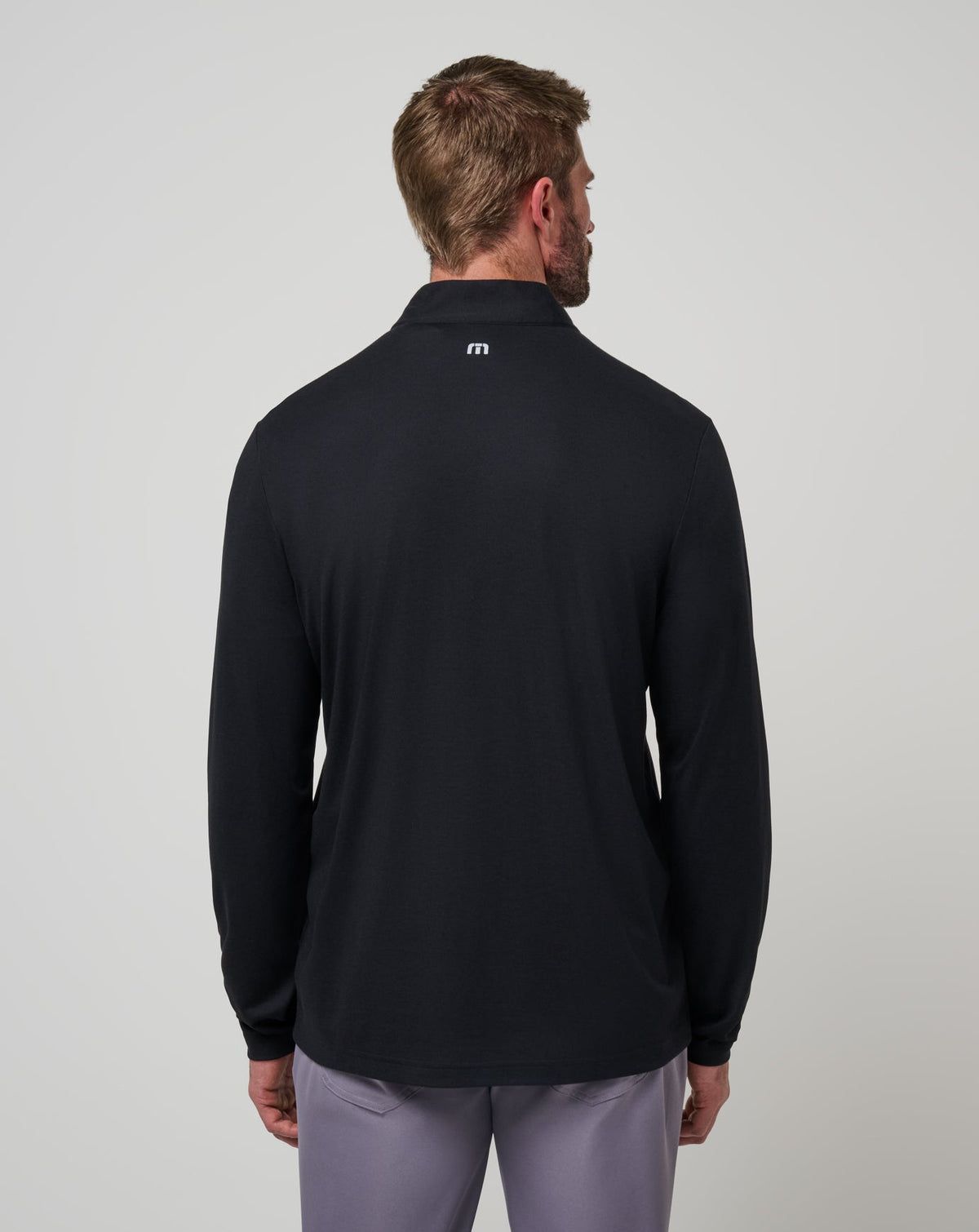 LSU Time To Tailgate Quarter Zip Black | Travis Mathew Best Price