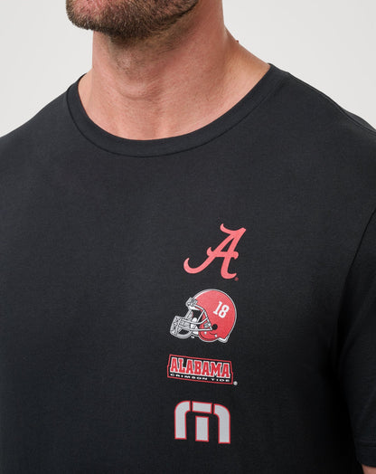 Alabama Playoffs 2.0 Tee Black | Travis Mathew Recommended