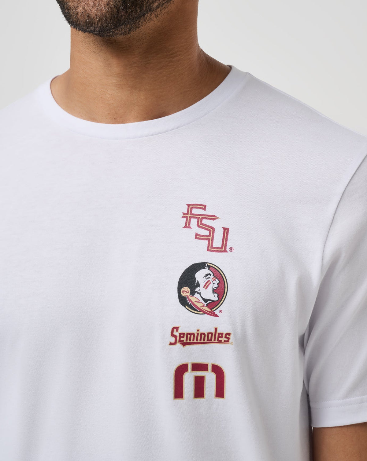 FSU Playoffs 2.0 Tee White | Travis Mathew Premium