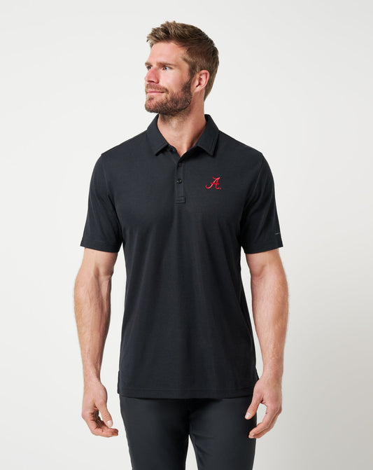 Alabama School Pride Polo Black | Travis Mathew Everyday