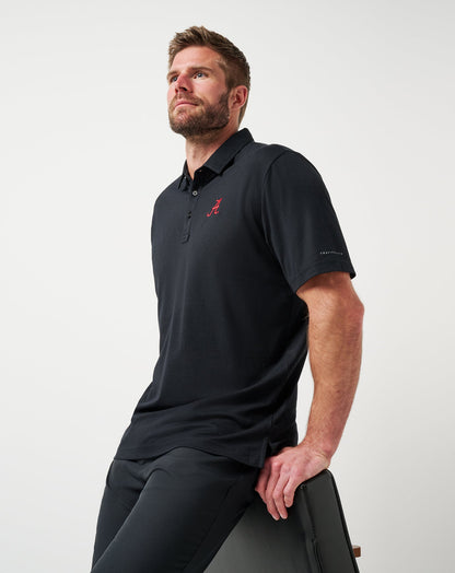 Alabama School Pride Polo Black | Travis Mathew Everyday