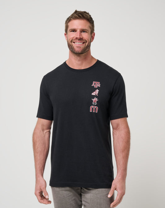 Texas A&M Playoffs 2.0 Tee Black | Travis Mathew Popular