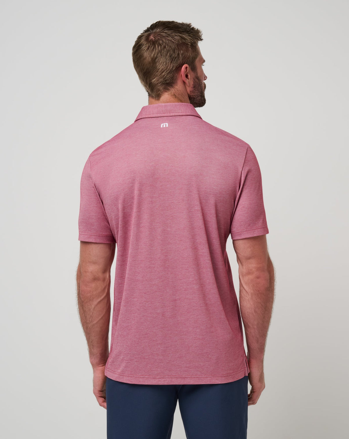 Mississippi School Pride Polo Heather Red | Travis Mathew Deals