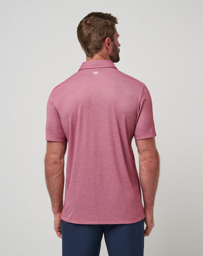 Mississippi School Pride Polo Heather Red | Travis Mathew Deals