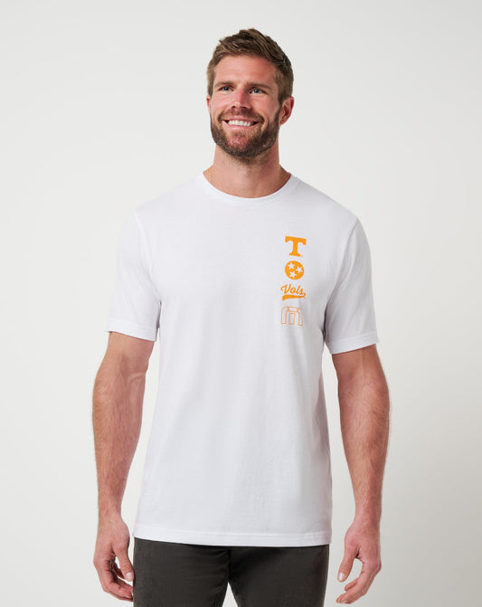 Tennessee Playoffs 2.0 Tee White | Travis Mathew Best Seller