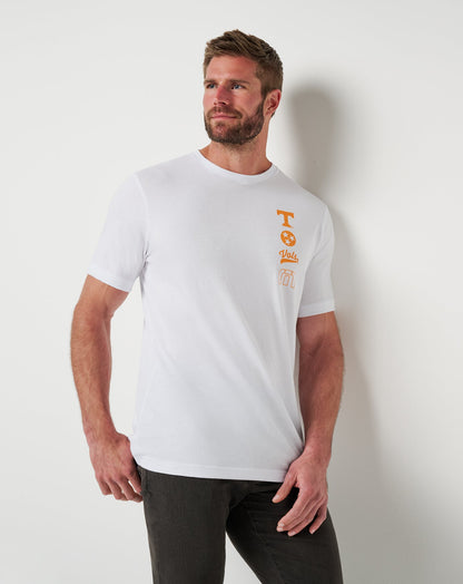 Tennessee Playoffs 2.0 Tee White | Travis Mathew Best Seller