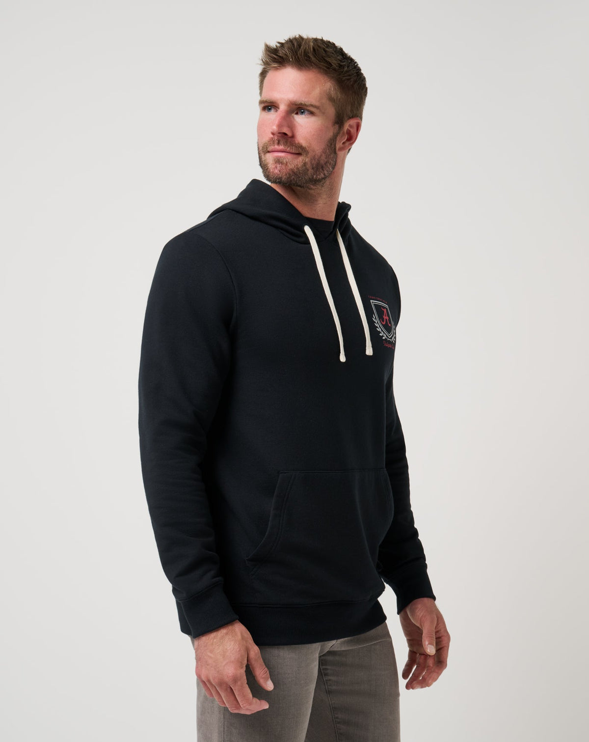 Alabama Stadium Hoodie Black | Travis Mathew Premium