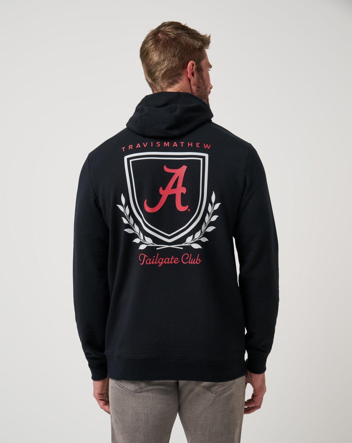 Alabama Stadium Hoodie Black | Travis Mathew Premium