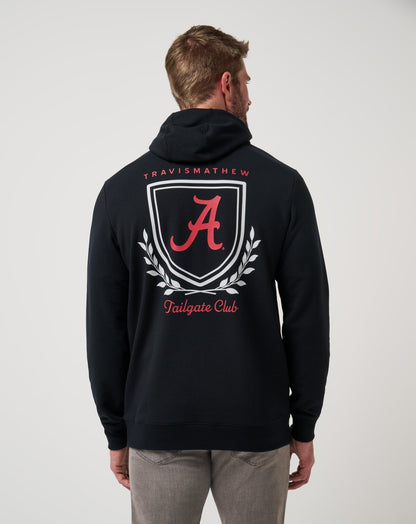 Alabama Stadium Hoodie Black | Travis Mathew Premium