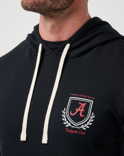 Alabama Stadium Hoodie Black | Travis Mathew Premium