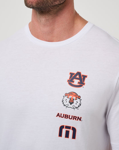 Auburn Playoffs 2.0 Tee White | Travis Mathew New