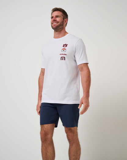 Auburn Playoffs 2.0 Tee White | Travis Mathew New