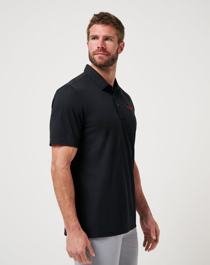 Arkansas School Pride Polo Black | Travis Mathew Latest