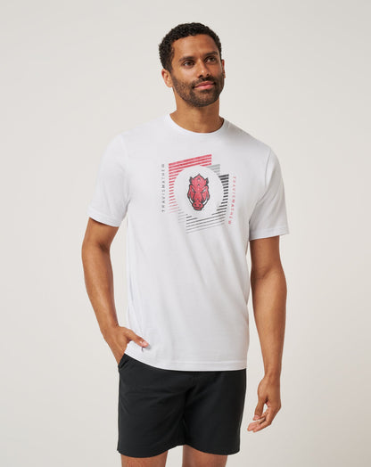 Arkansas Underdogs Tee White | Travis Mathew Great Value