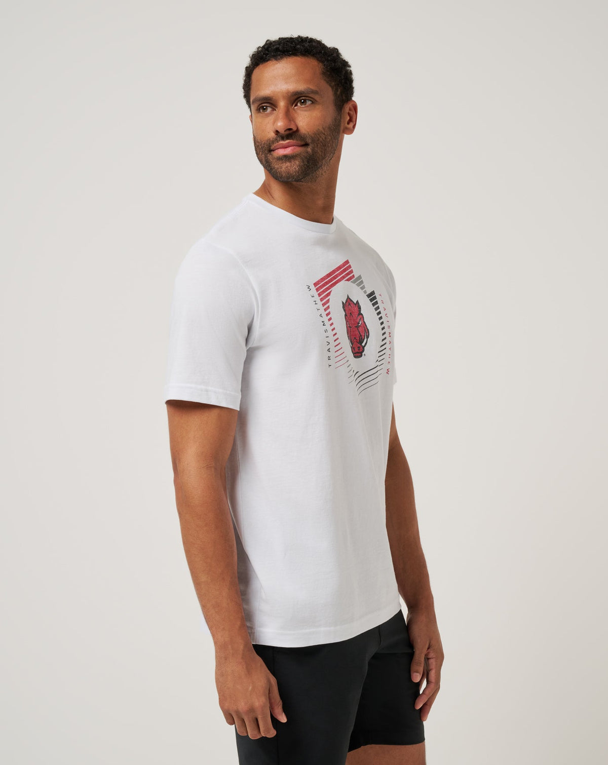 Arkansas Underdogs Tee White | Travis Mathew Great Value
