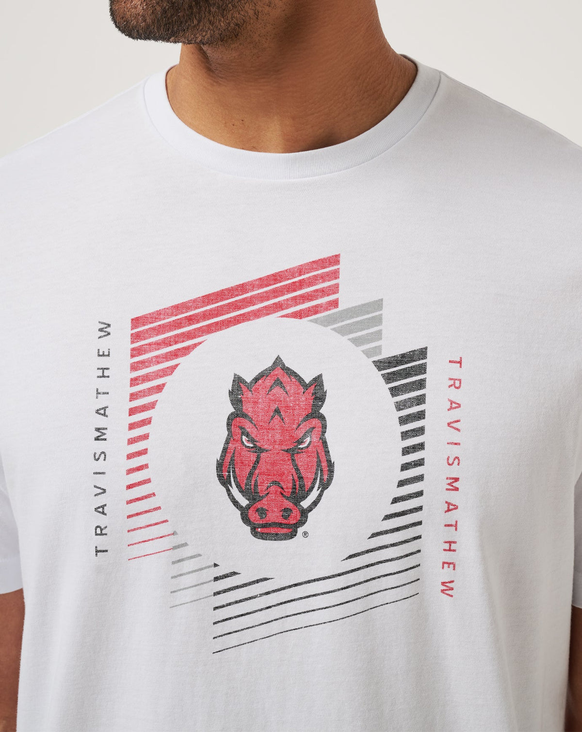 Arkansas Underdogs Tee White | Travis Mathew Great Value