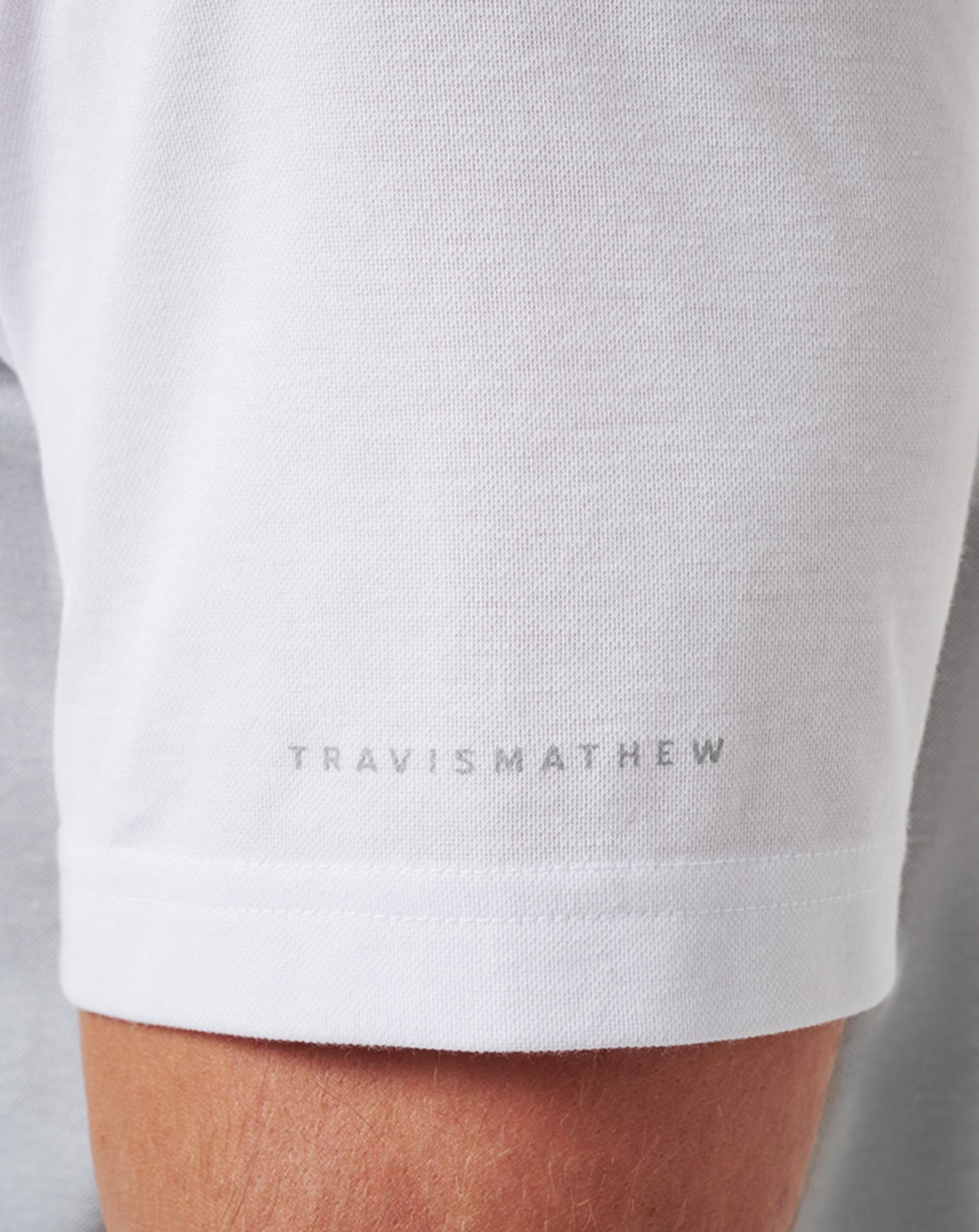 LSU Drop Back Polo White/Heather Grey | Travis Mathew Deals