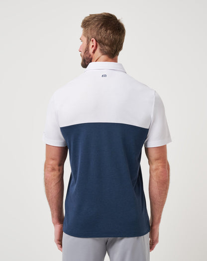 Mississippi Drop Back Polo White/Navy | Travis Mathew Trending