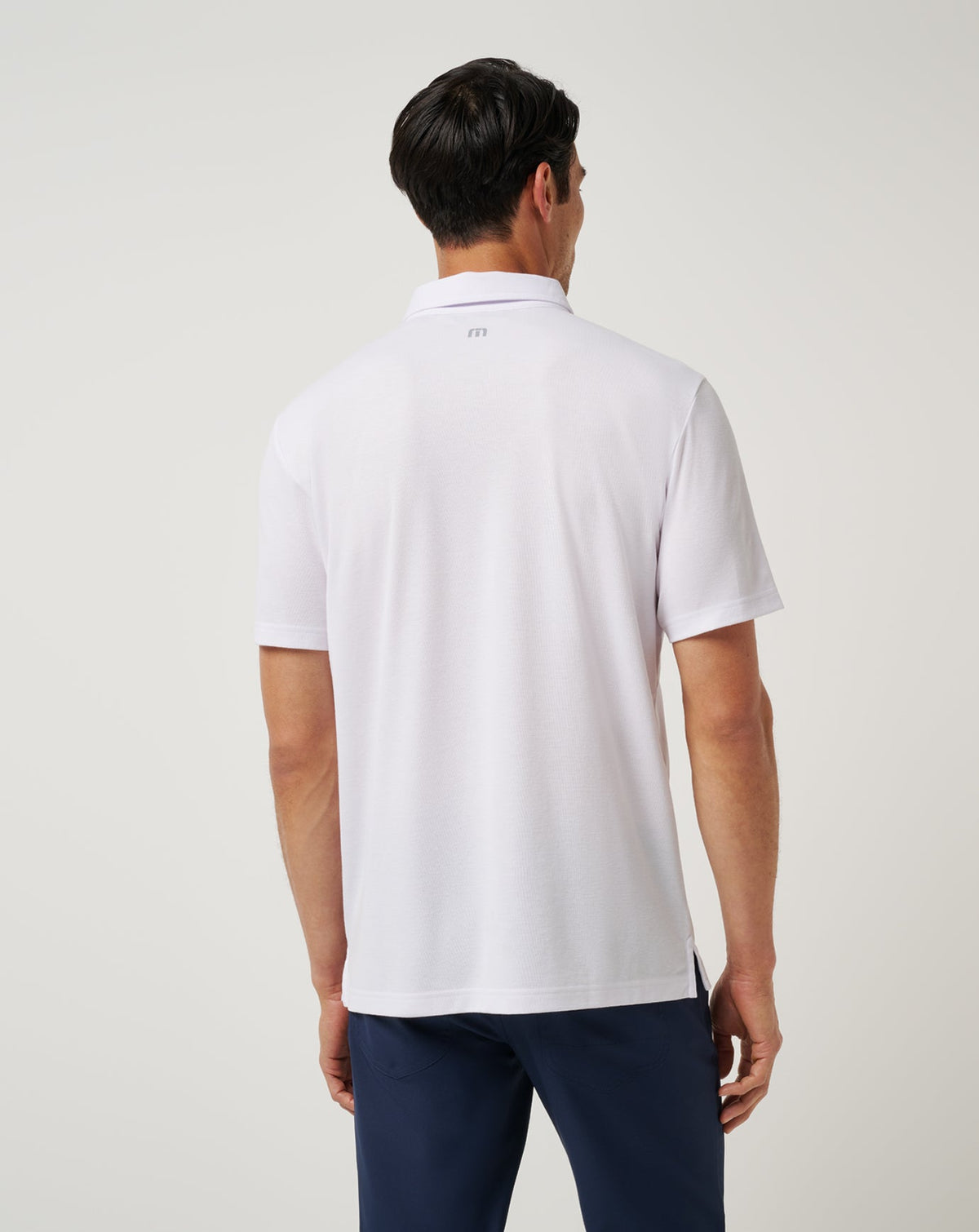 Auburn Top Recruit Polo White/Navy | Travis Mathew Featured