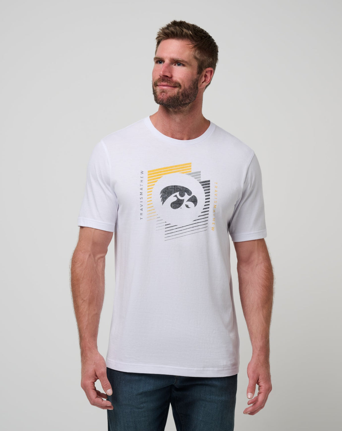Iowa Underdogs Tee White | Travis Mathew Special Offer