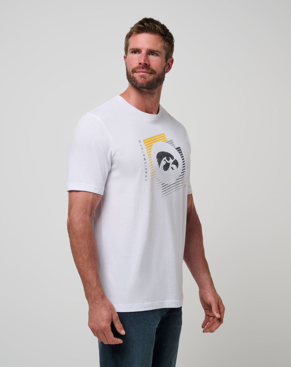 Iowa Underdogs Tee White | Travis Mathew Special Offer