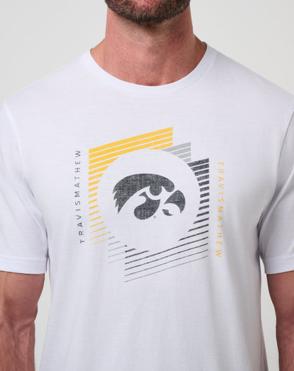 Iowa Underdogs Tee White | Travis Mathew Special Offer