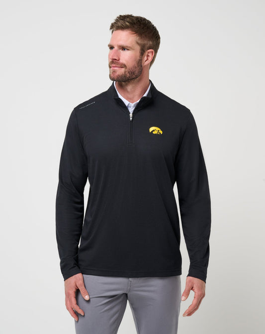 Iowa Time To Tailgate Quarter Zip Black | Travis Mathew Deals