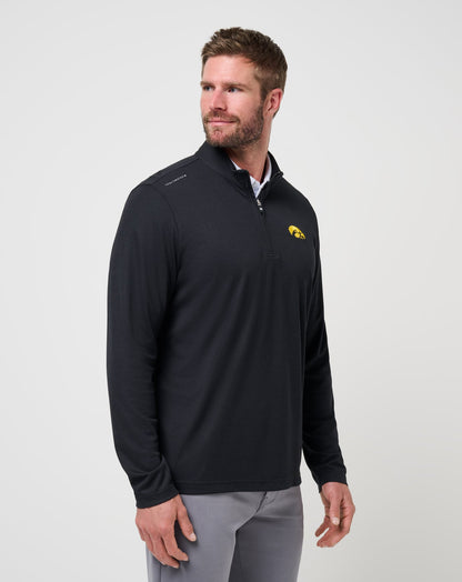 Iowa Time To Tailgate Quarter Zip Black | Travis Mathew Deals