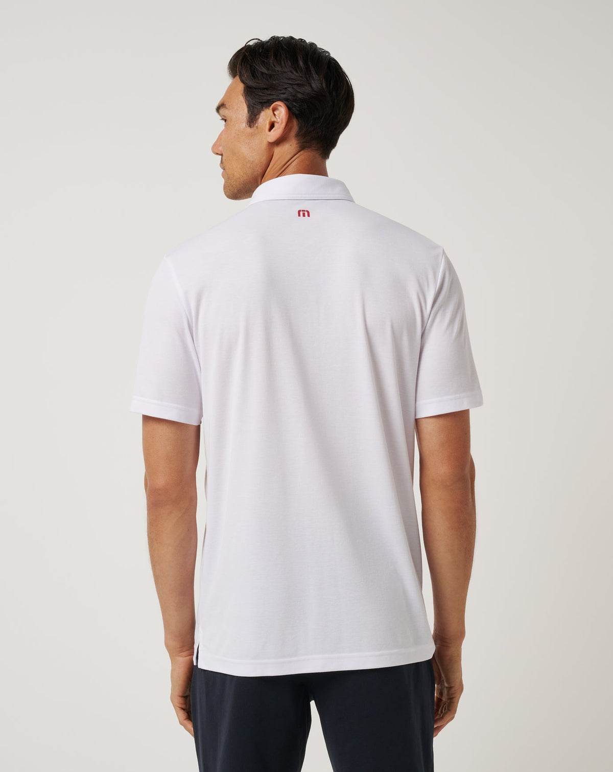 USC Top Recruit Polo White/Cardinal | Travis Mathew Quality