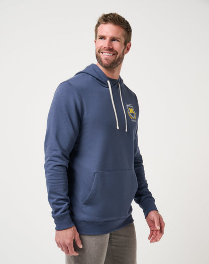 Michigan Stadium Hoodie Mood Indigo | Travis Mathew Quality
