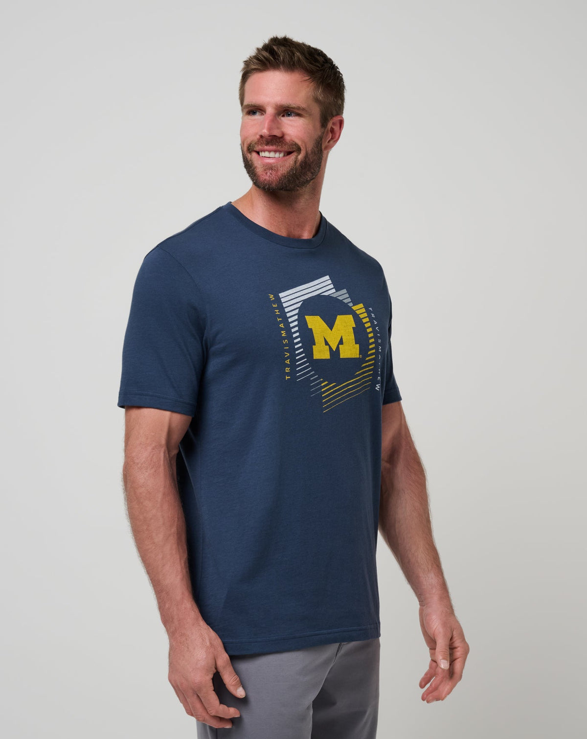 Michigan Underdogs Tee Navy | Travis Mathew Discount