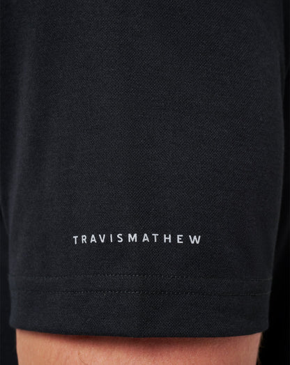 Iowa School Pride Polo Black | Travis Mathew Special Offer