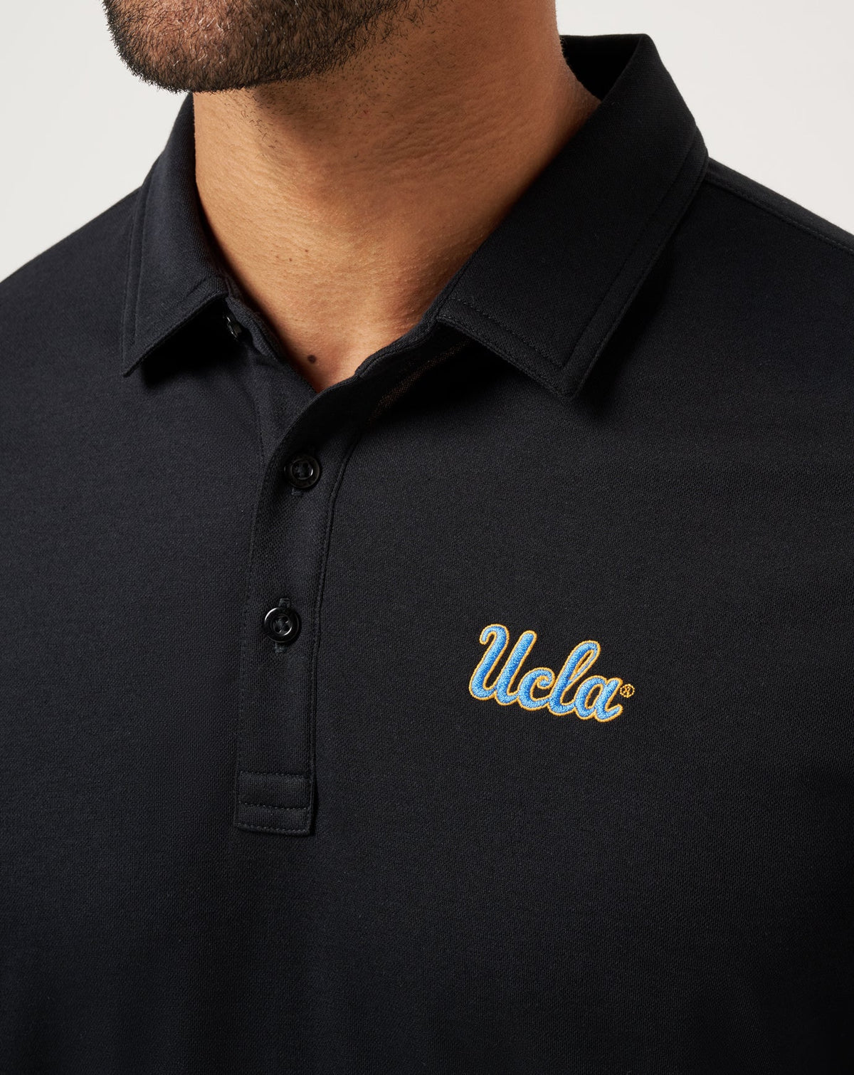 UCLA School Pride Polo Black | Travis Mathew New