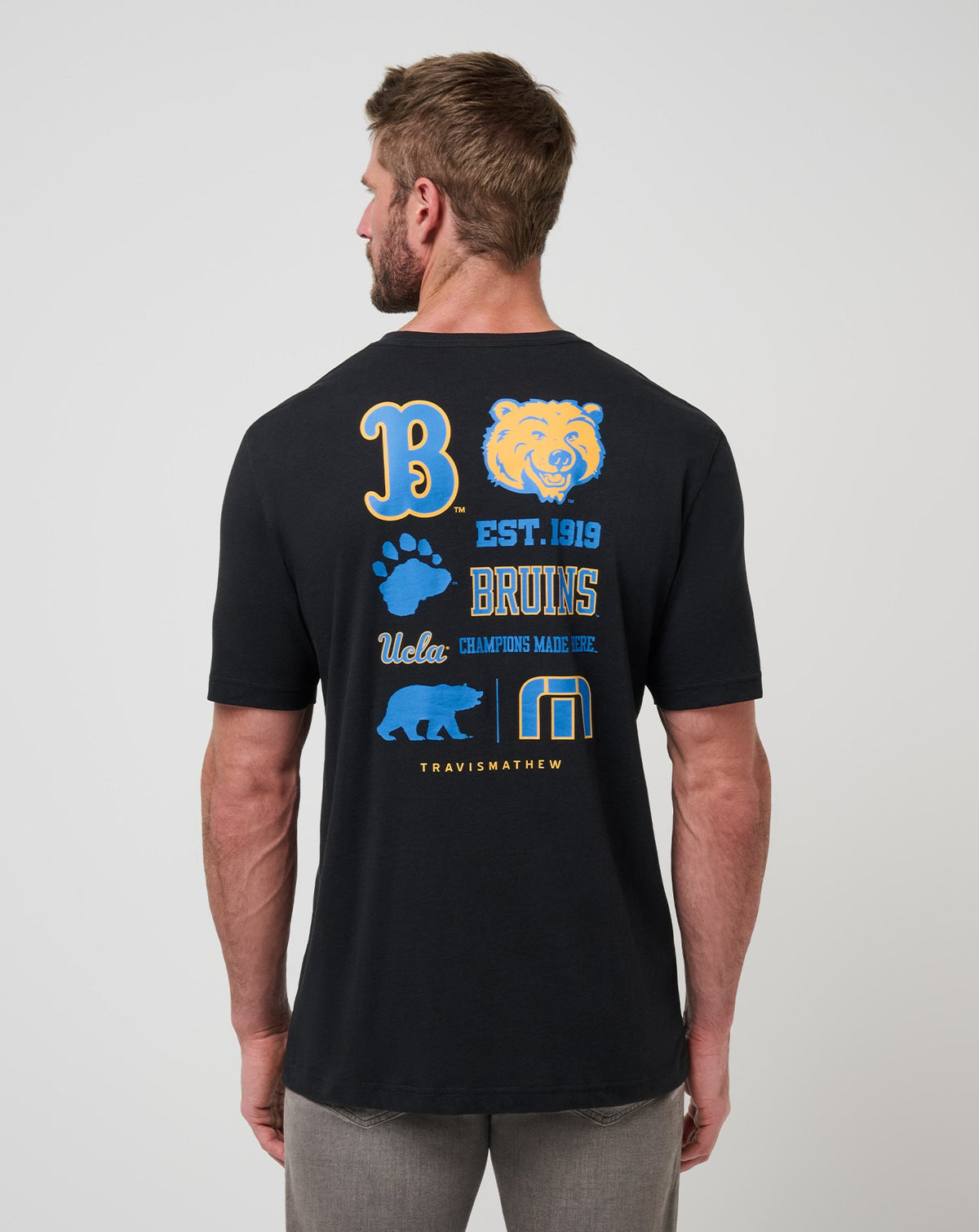 UCLA Friendly Rivalry Tee Black | Travis Mathew Trusted