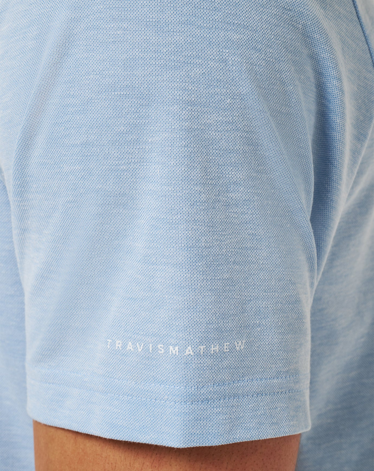 UCLA School Pride Polo Heather Blue | Travis Mathew Trusted