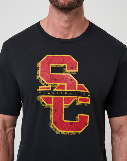 USC Fight Song Tee Black | Travis Mathew Recommended