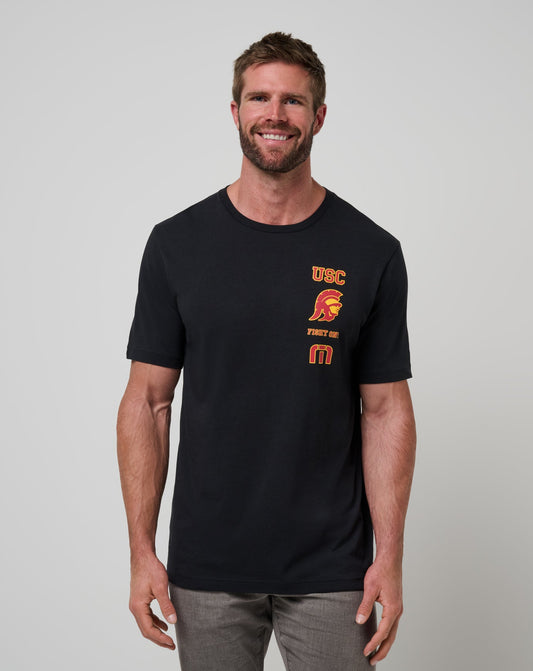 USC Playoffs 2.0 Tee Black | Travis Mathew Sale