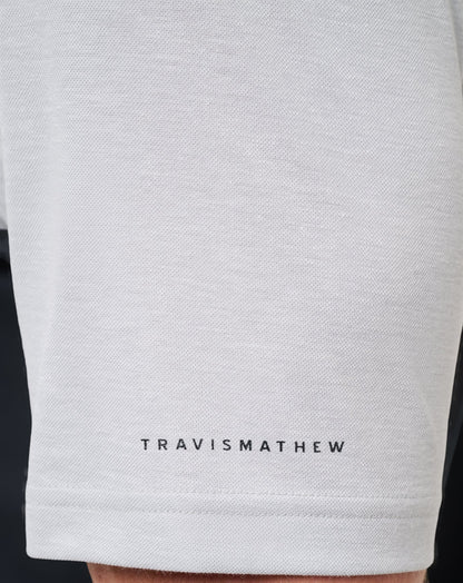 USC Drop Back Polo Heather Grey/Black | Travis Mathew Latest
