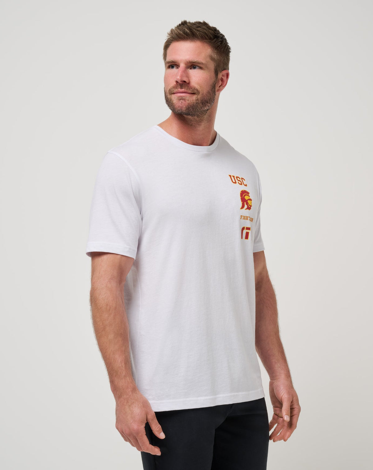 USC Playoffs 2.0 Tee White | Travis Mathew Deals
