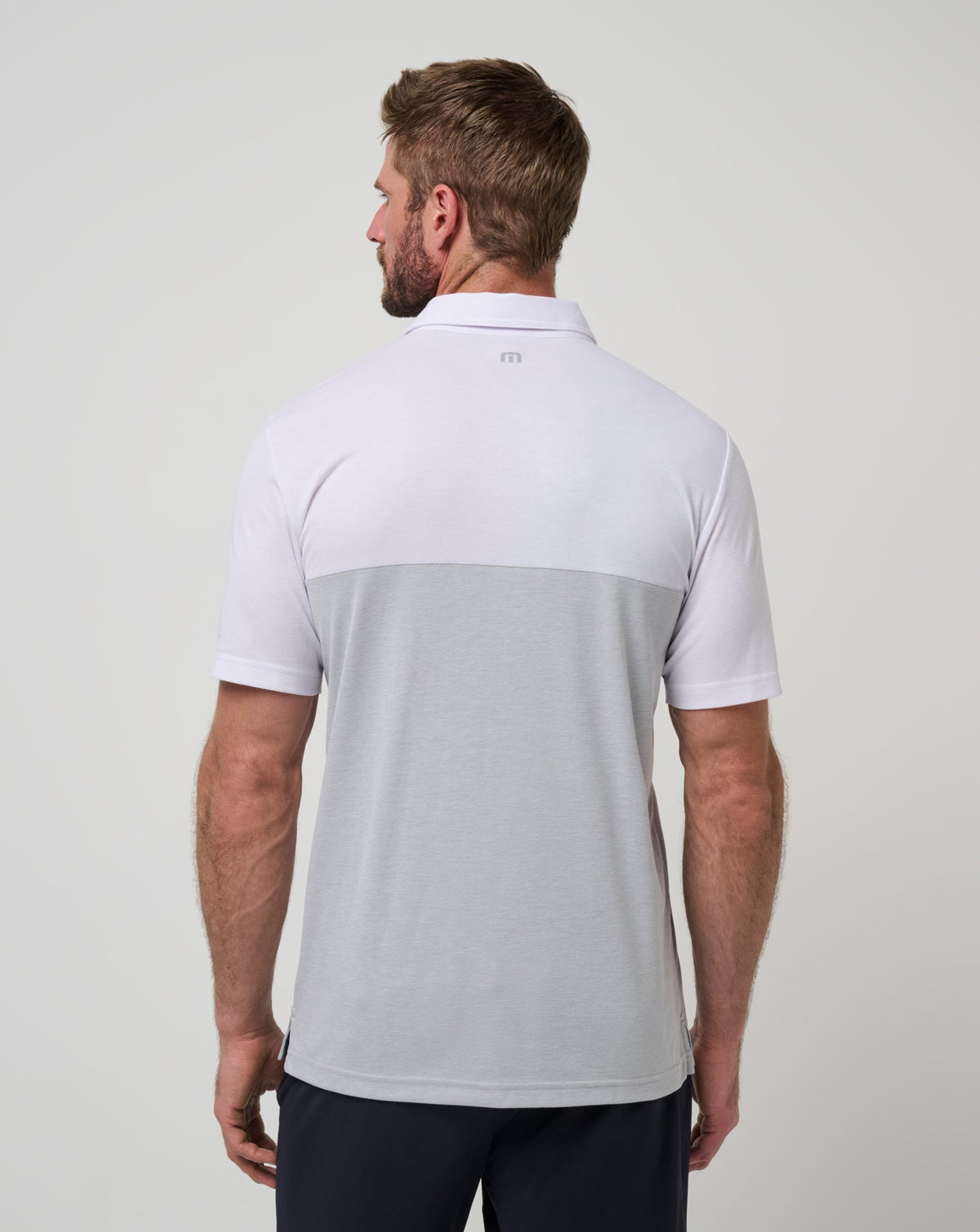 USC Drop Back Polo White/Heather Grey | Travis Mathew Recommended
