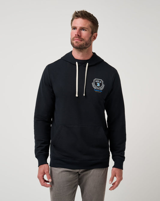 UCLA Stadium Hoodie Black | Travis Mathew Deals