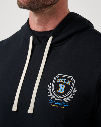 UCLA Stadium Hoodie Black | Travis Mathew Deals