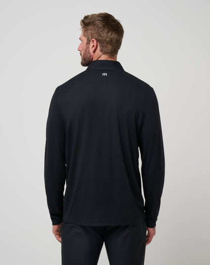 Nebraska Time To Tailgate Quarter Zip Black | Travis Mathew Smart Buy