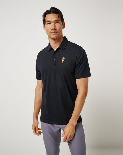 ASU School Pride Polo Black | Travis Mathew Deals