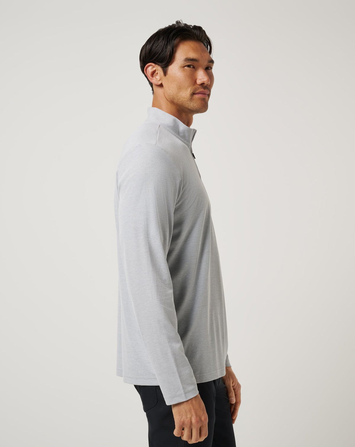 ASU Time To Tailgate Quarter Zip Heather Grey | Travis Mathew Recommended