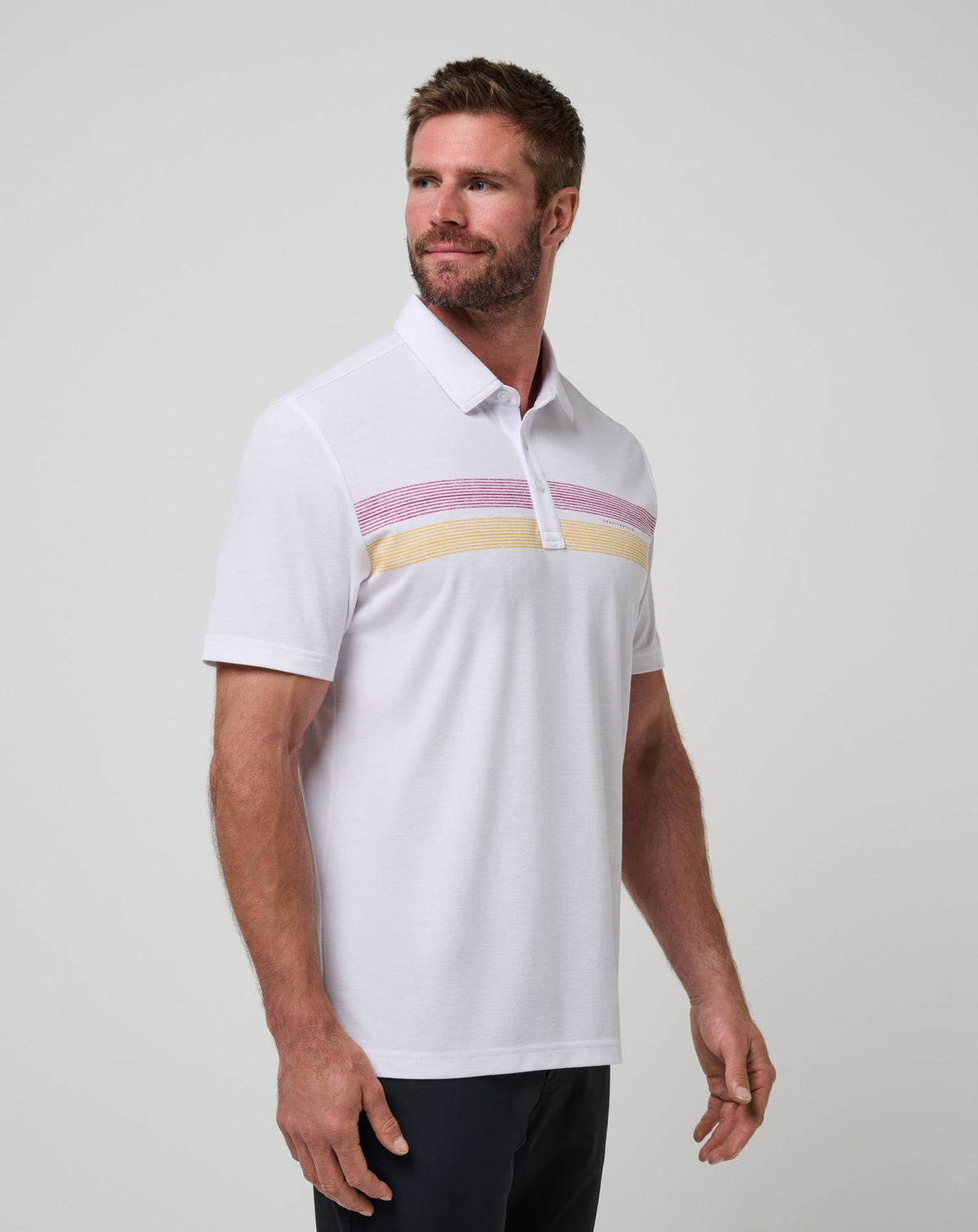 ASU Top Recruit Polo White/Maroon | Travis Mathew Recommended
