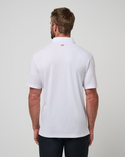 ASU Top Recruit Polo White/Maroon | Travis Mathew Recommended