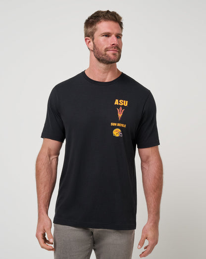ASU Playoffs 2.0 Tee Black | Travis Mathew Latest
