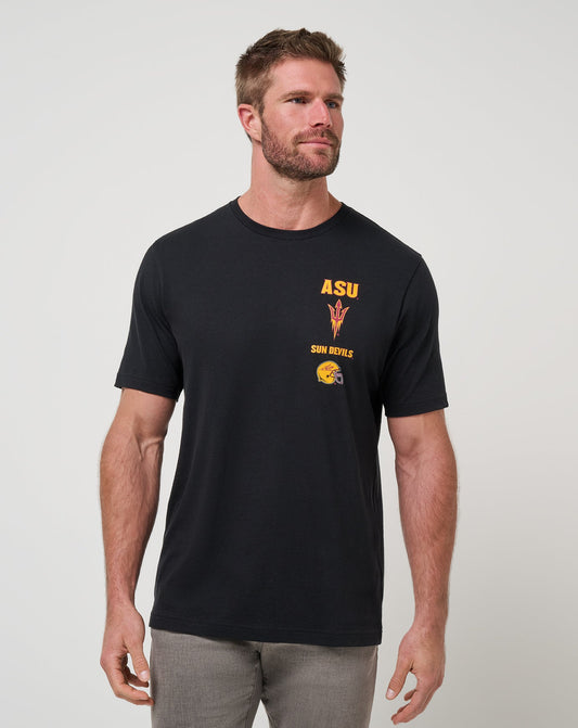 ASU Playoffs 2.0 Tee Black | Travis Mathew Latest