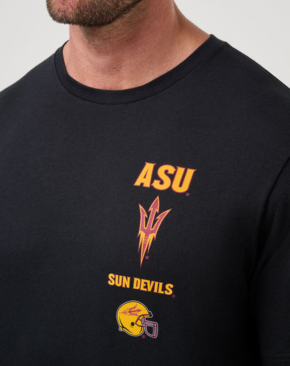 ASU Playoffs 2.0 Tee Black | Travis Mathew Latest